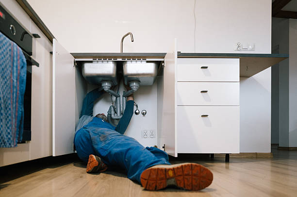 Professional Drain Cleaning technician working in Rossville, TN